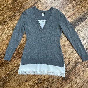 Venus Gray Sweater Size Small